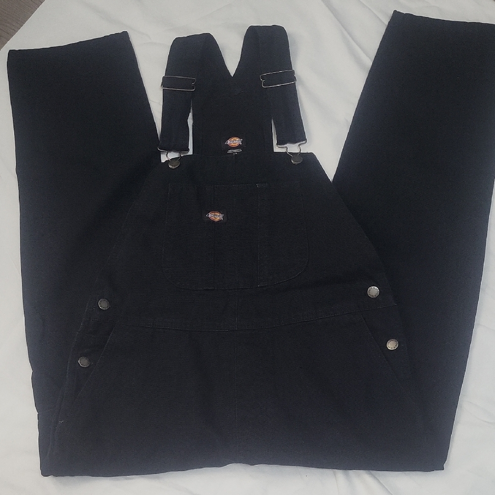 Dickies Black Overalls